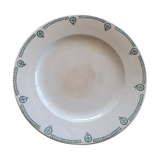 Plat rond ancien