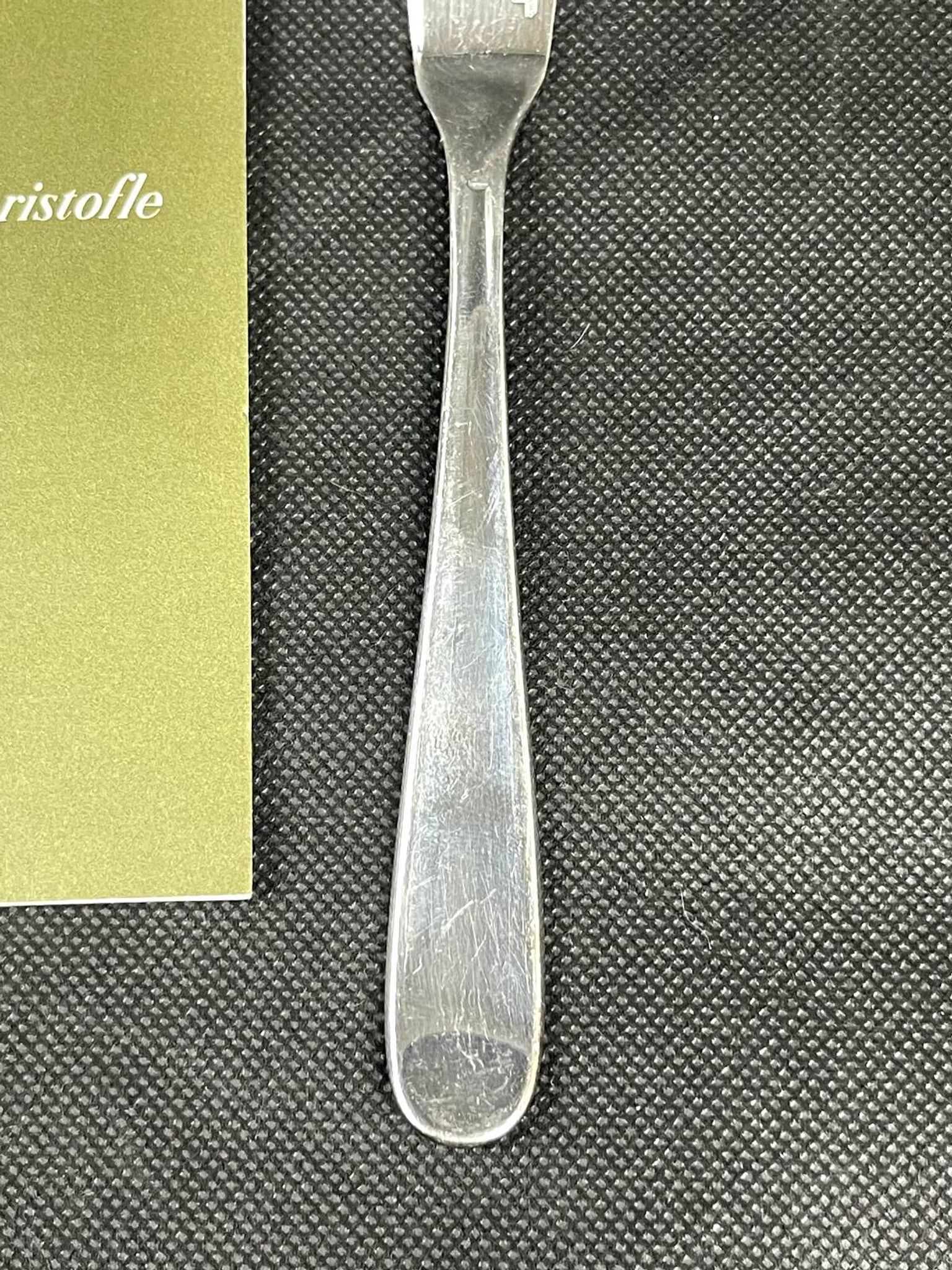 Christofle, fish service model Dax, 12 forks and 12 knives