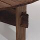 Impressive XL Oak Farmhouse Dining Table, France 19th century