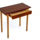 Table de chevet en teck, Glas & Trä , Suède, 1960