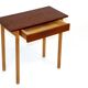 Teak bedside table, Glas & Trä, Sweden, 1960