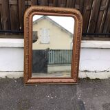 Louis Philippe style mercury mirror