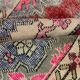 Vintage turkish oushak rug 225x130 cm shabby carpet ushak region medium