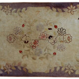 Former U.S. carpeting primitive hooke made hand 77x137cm 1900