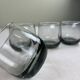 Verre vintage gris