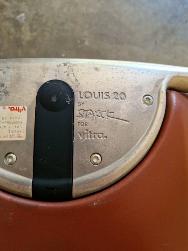 Philippe Starck Series of 2 Louis 20 armchairs, Vitra editions 1994