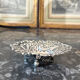 Openwork heart-shaped bowl in solid silver – Rococo style