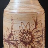 Large Vallauris vase signed by Jacques Fonck and Jean Matéo, 1950s.