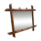 Faux bamboo mirror from the 1960s.