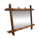 Faux bamboo mirror from the 1960s.