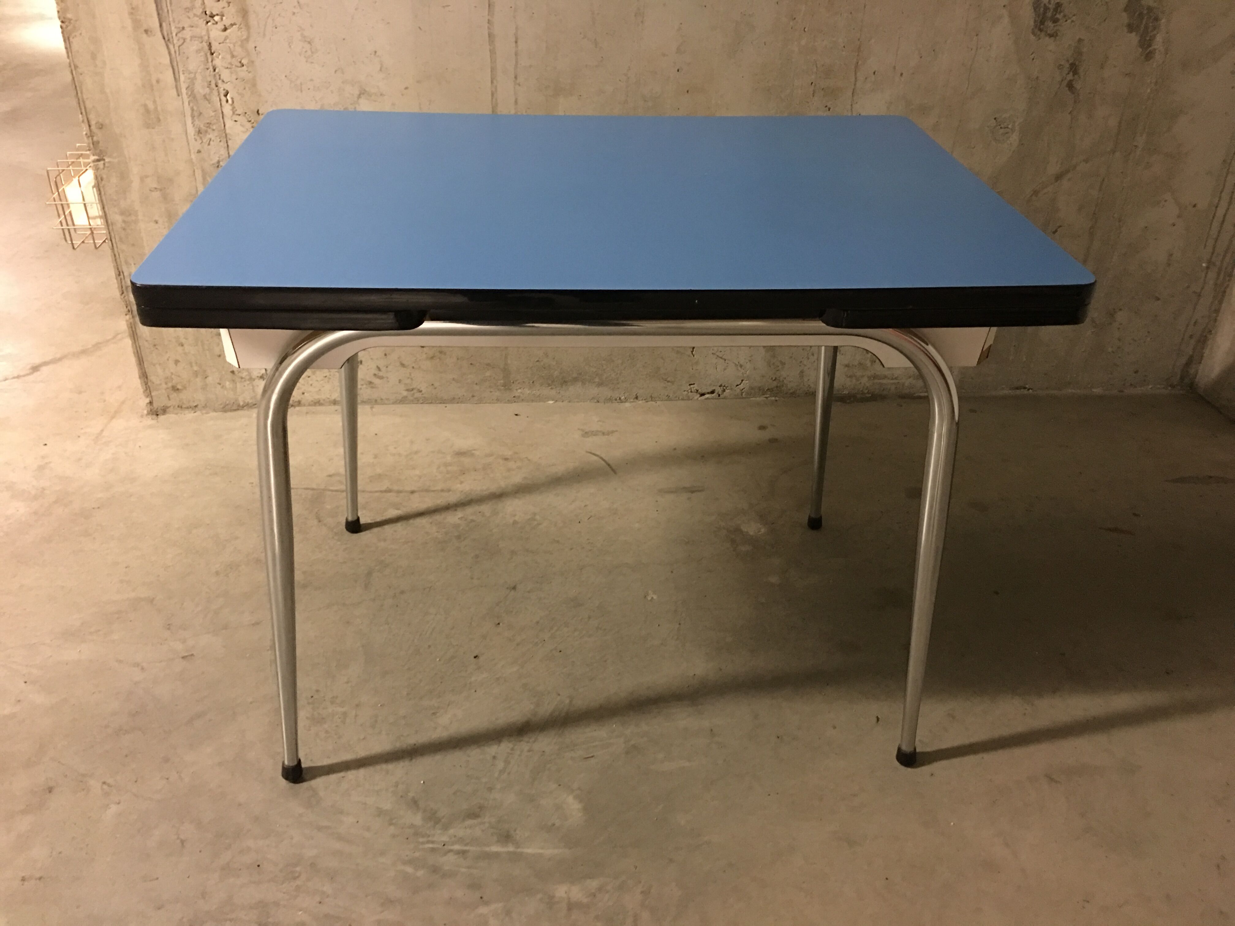 Table en formica années 60