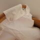 Natural rattan cylindrical laundry basket Habitat