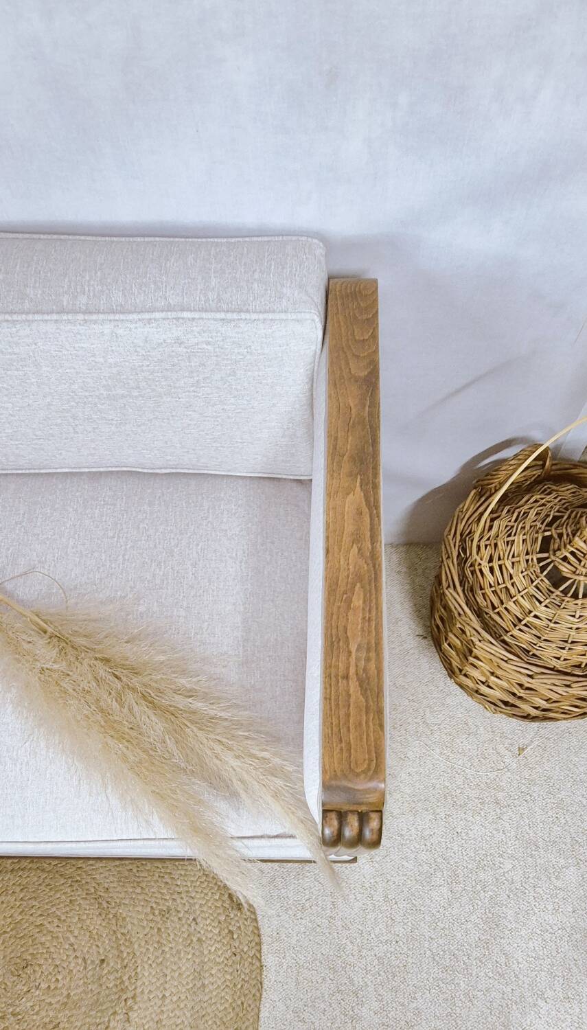 Banquette art déco hirondelle