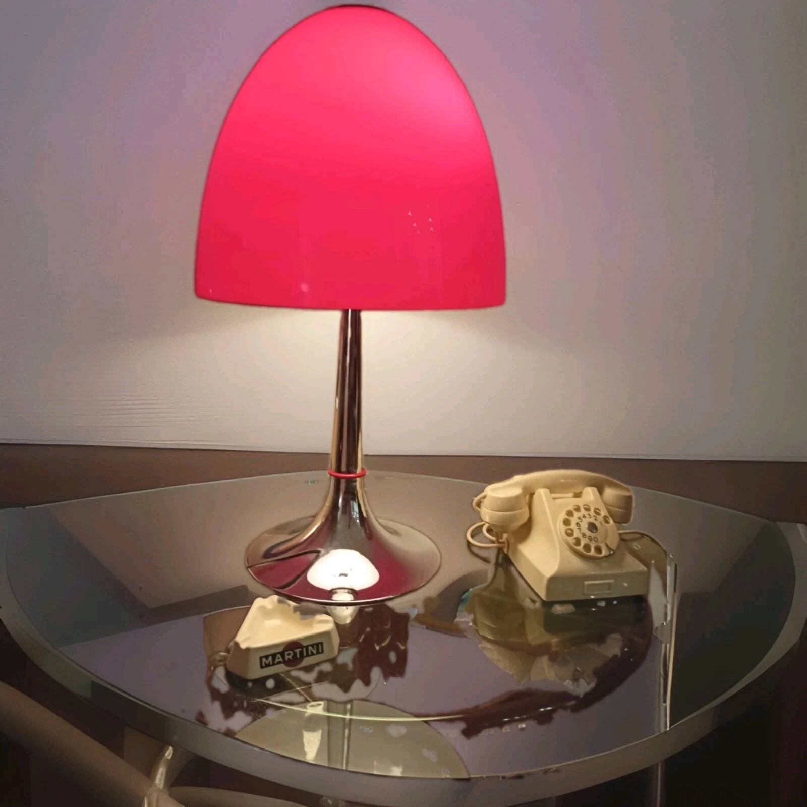 XXL Lamp H 78 cm Bell in Murano Glass