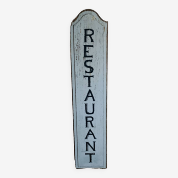 Old restaurant sign