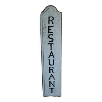 Old restaurant sign