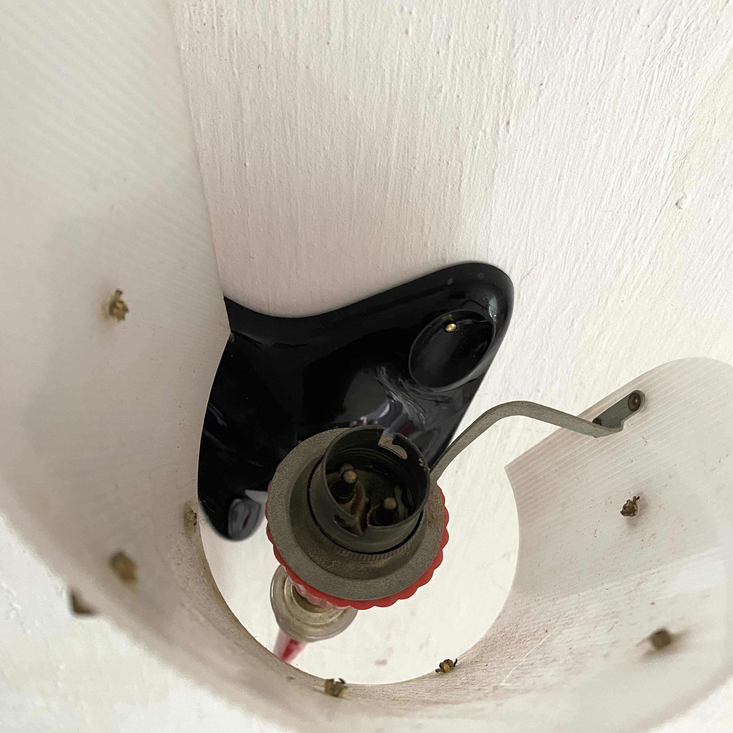 Pair of 50s-60s wall lights