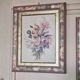 Set of 4 Italian floral frames