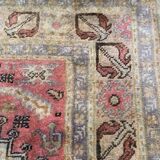Vintage Turkish Kayseri carpet in silk and cotton 106x61 cm