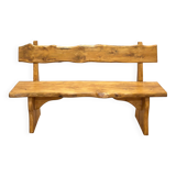 Brutalist benches in solid oak