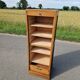 Art Deco filing cabinet with curtain 120 cm