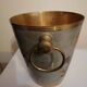 Seau a champagne en laiton vintage