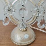 Bohemian glass lamp