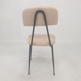 Set of 4 Italian Metal Dining Chairs, 1960's
