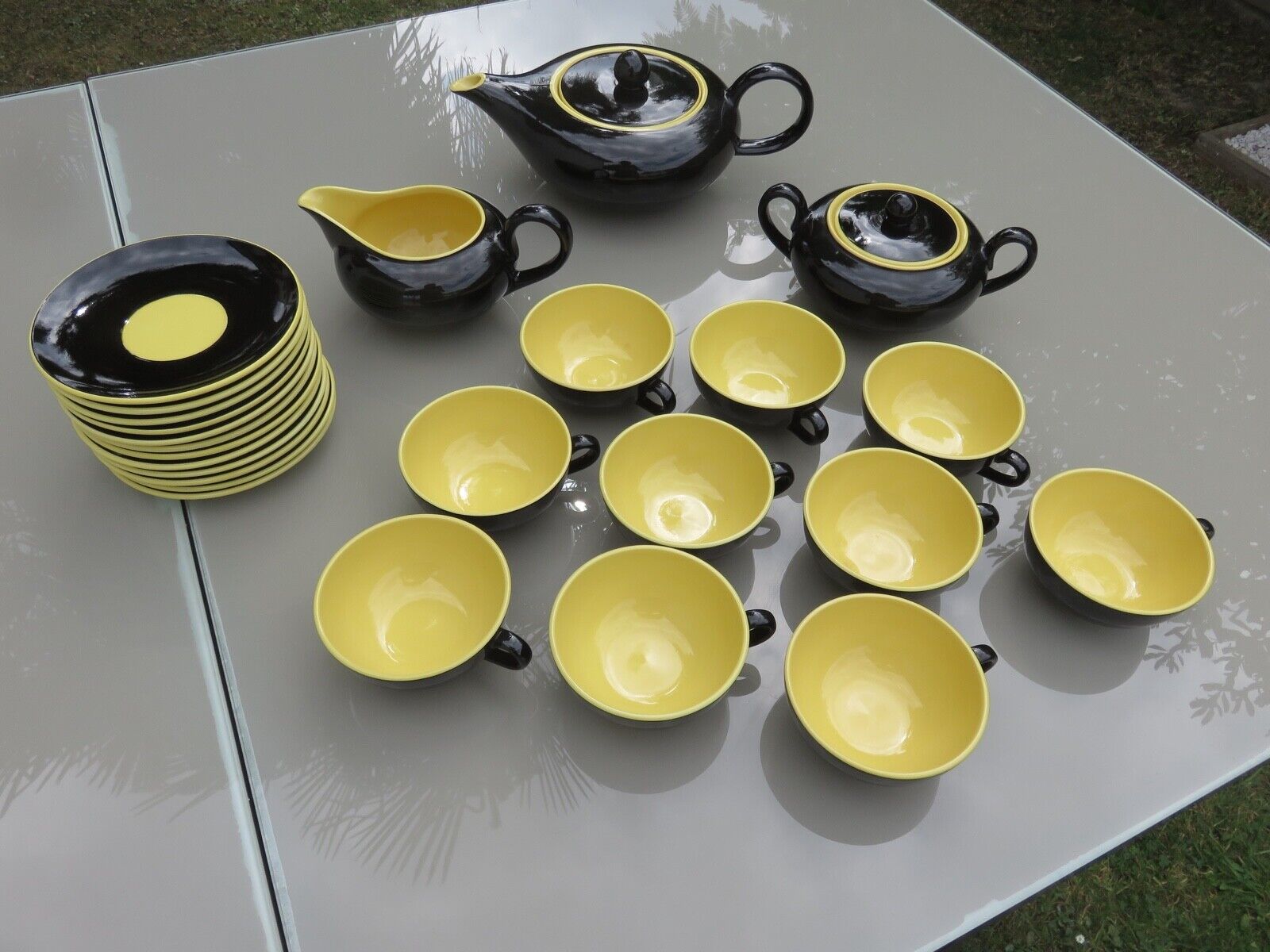 Coffee or tea service Villeroy & boch model Biarritz 50s 60s