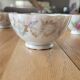 6 antique coffee cups in pearlescent porcelain