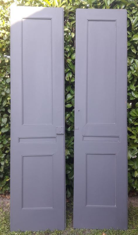 Pair of doors 242,5x116 of antique closet