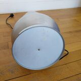 Bubble lamp in brushed aluminum from the 70s