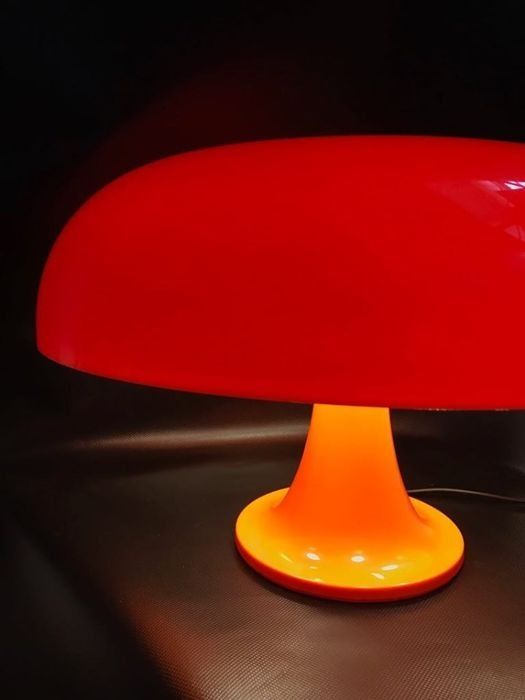 Lampe de table Nesso Orange de Giancarlo Mattioli pour Artemide