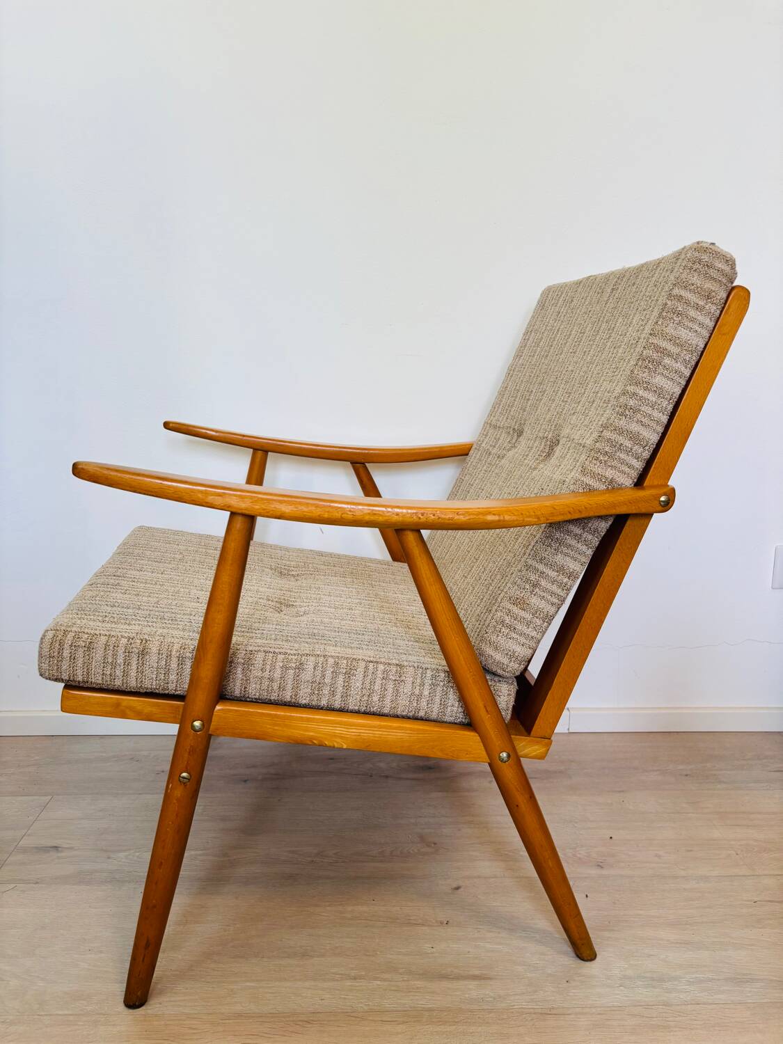 Vintage Lounge Armchair by Ton from Czechoslovakia 1979’s