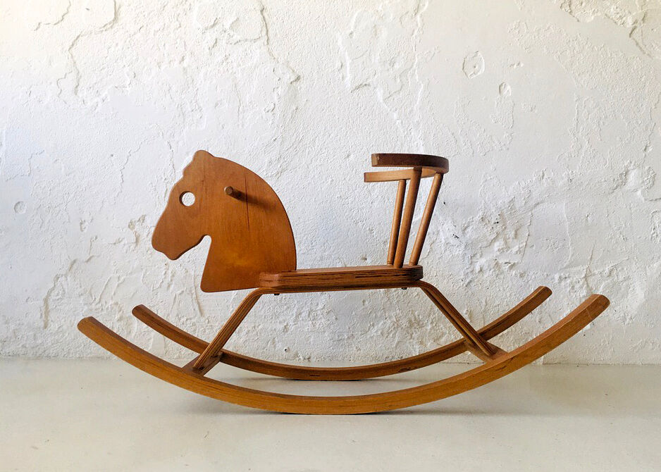 Vintage rocking horse, 1960s