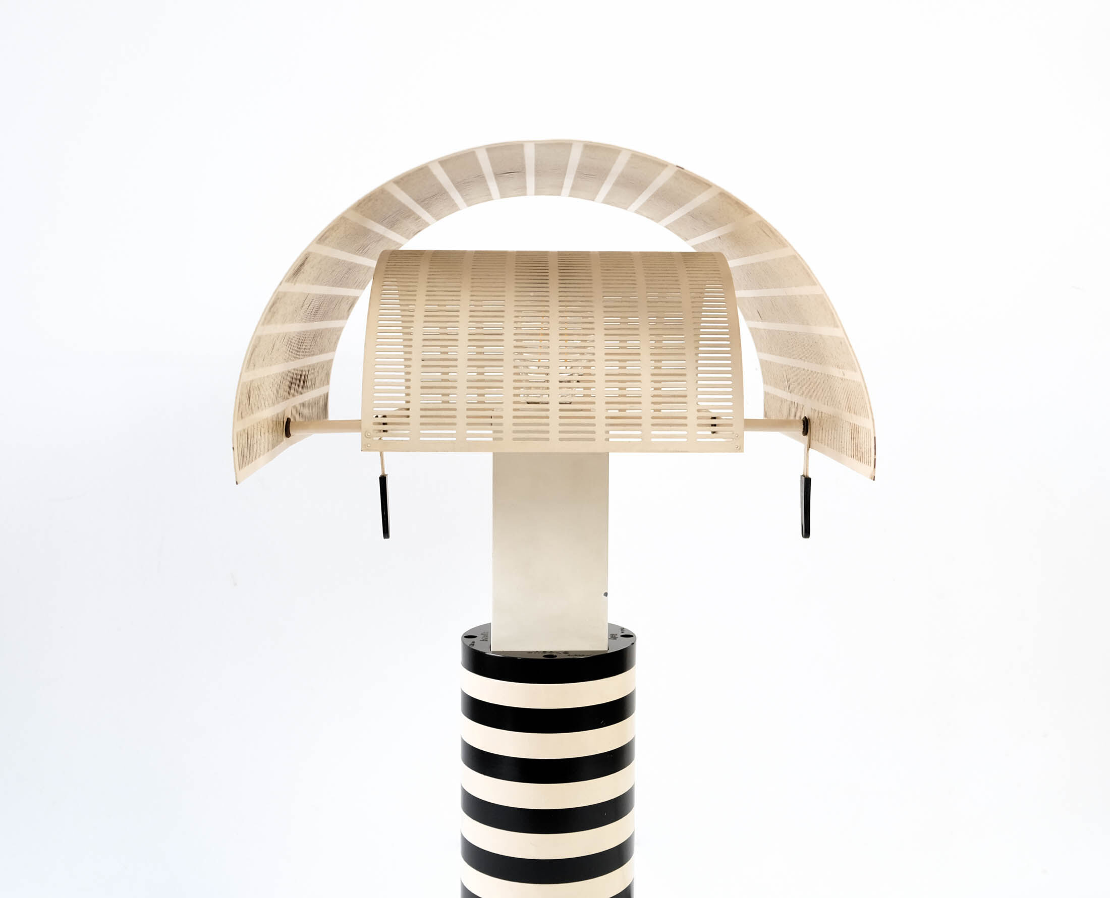 Early Postmodern "Shogun" Table Lamp by Mario Botta for Artemide, Italy 1986