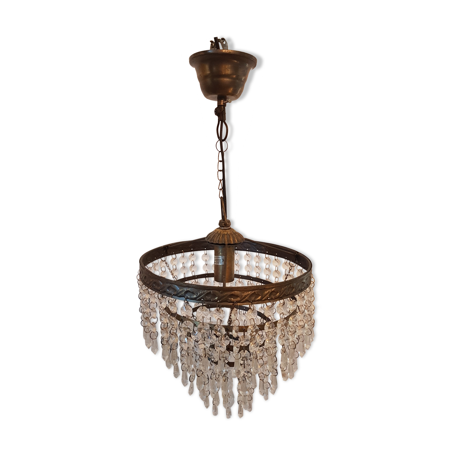 Chandelier with tassels