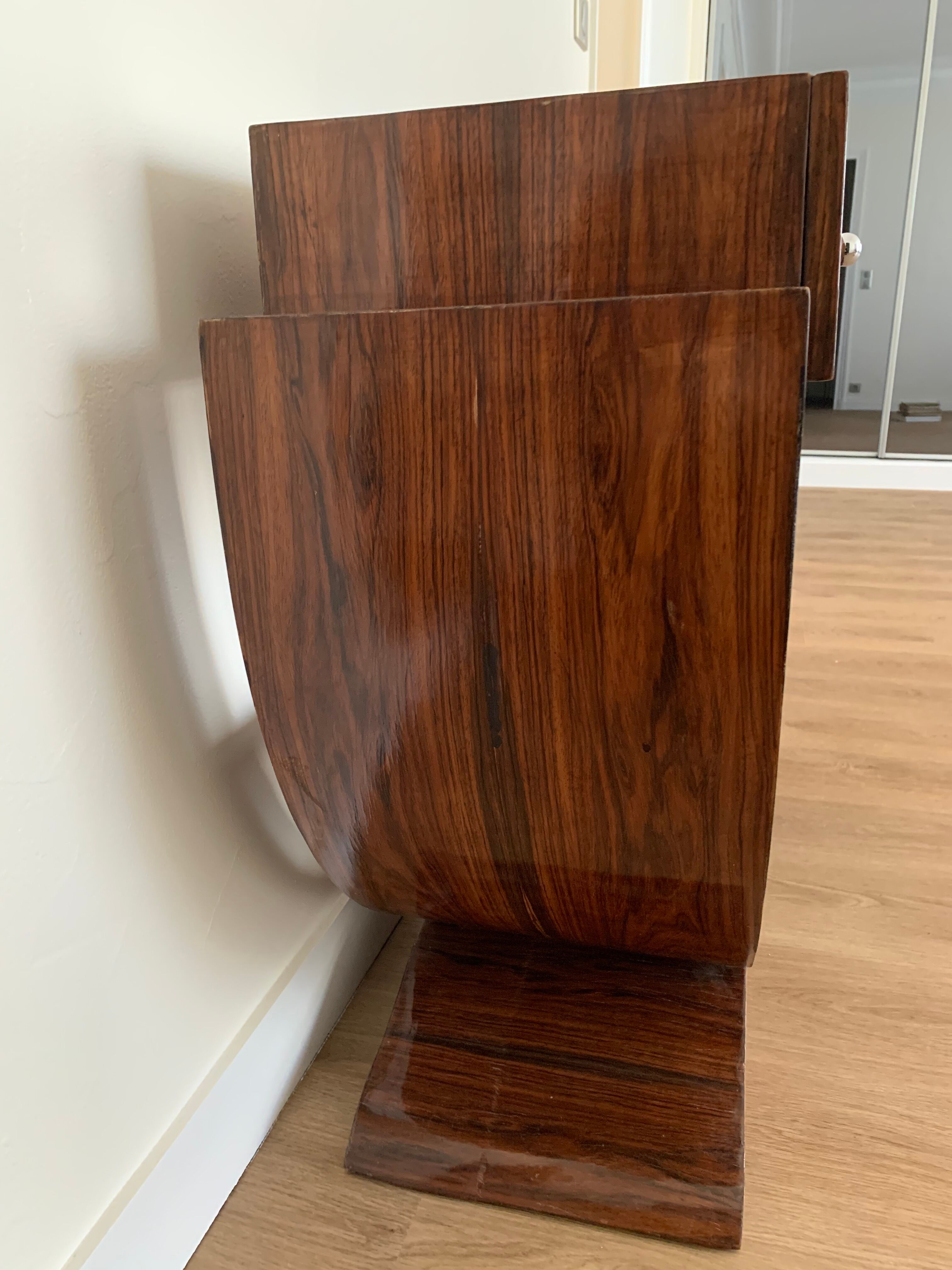 Art Deco bedside pair