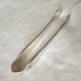 Christofle silver metal sugar tongs model "Malmaison"