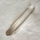 Christofle silver metal sugar tongs model "Malmaison"