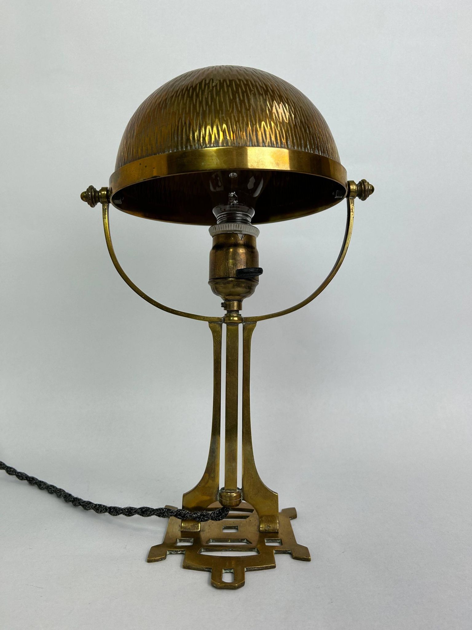 Mushroom desk lamp Art Nouveau