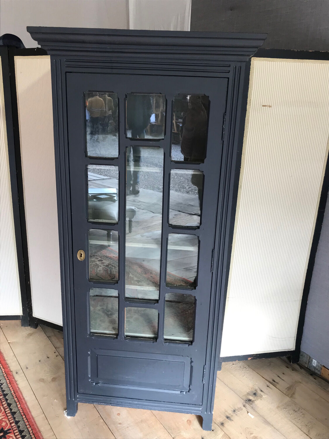 Parisian glass cabinet