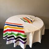 Gualtiero Marchesi design tablecloth and 8 matching towels