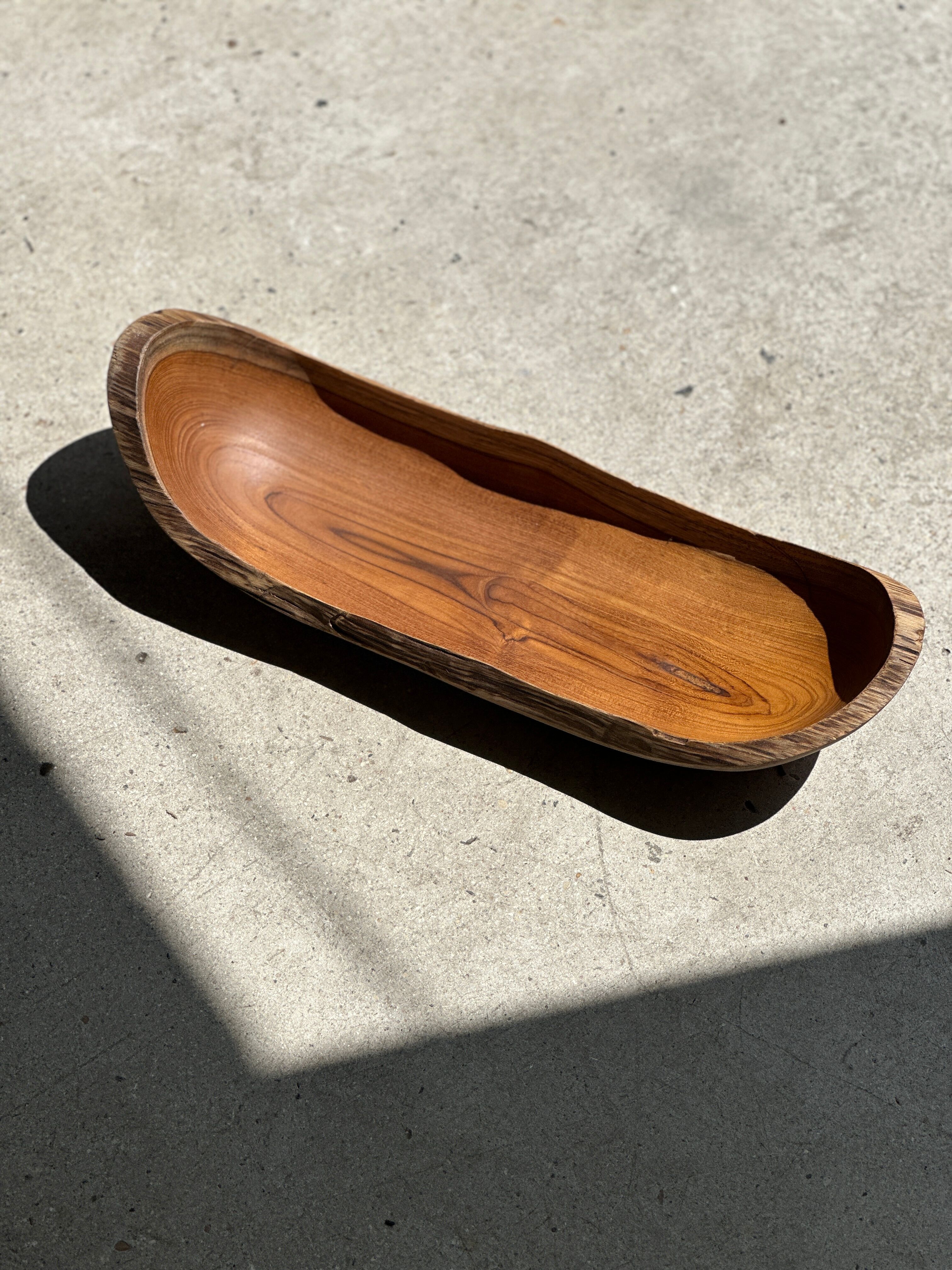 Organic monoxyl teak cut L:50cm