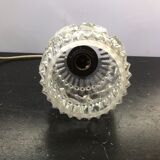 Old hanging Moulded Glass Vintage 70s