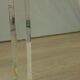 Pair of diamond crystal candle holders