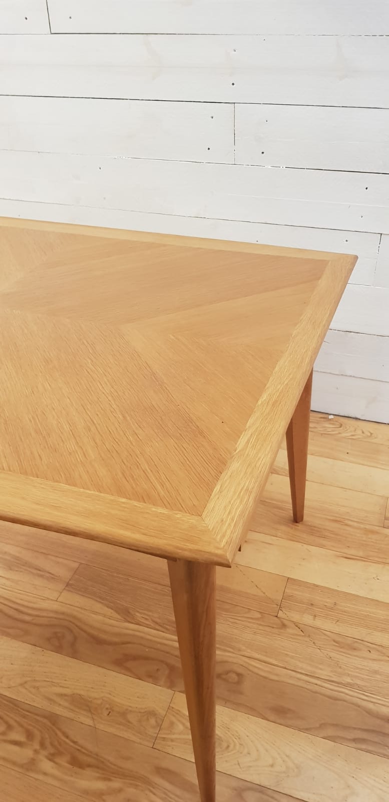 Table expandable oak vintage, 1950