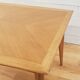 Table vintage extensible en chêne, 1950