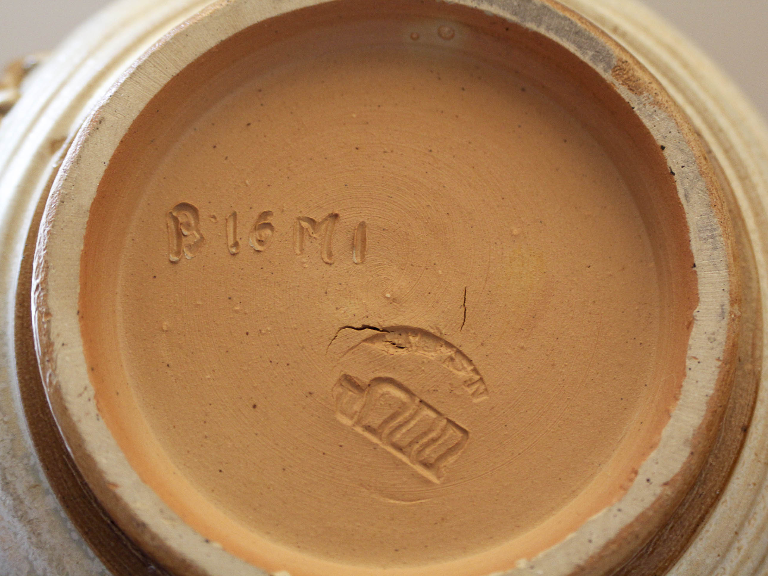 Stoneware vase Belgium Bouffioulx