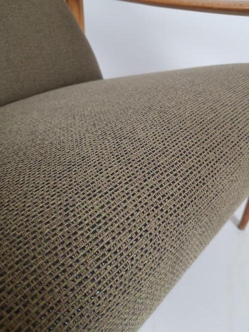 Fauteuil Danois Vintage Ajustable | fauteuil relax vert